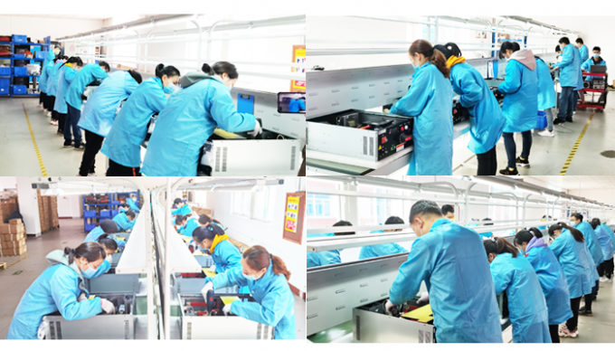 Lifepo4 Bms điện &aacute;p cao với bộ li&ecirc;n lạc rơle 45S 144V 50A 2U 6