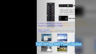 BMS điện áp cao 128S để quản lý nguồn ESS đáng tin cậy