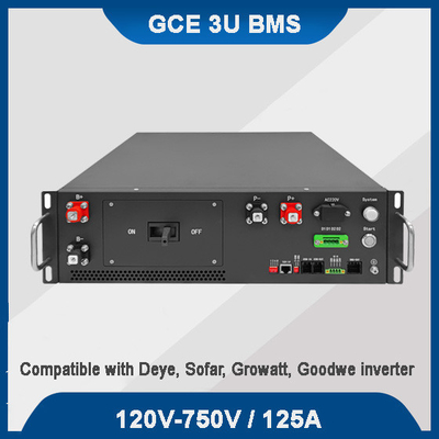 GCE BMS 160S 512V Hệ thống quản lý pin Làm việc với Deye Sofar Inverter 125A Với 16S BMU Đối với hệ thống lưu trữ năng lượng