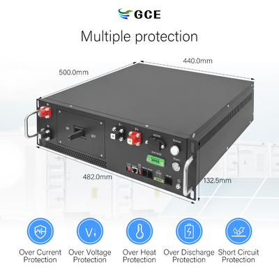 Gce Tăng áp cao 170S 544/629V 125A Bộ điều hành pin Hệ thống phù hợp cho LFP / NMC hỗ trợ pin cân bằng được kiểm soát