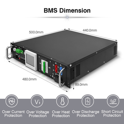 Hệ thống quản lý pin 120S384V 50A BMS điện áp cao cho pin Lithium Lifepo4 Growatt ATESS Sofar Goodwe Inverter