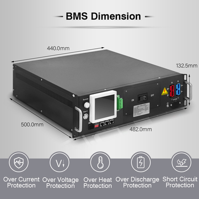 GCE GCE BMS điện áp cao đáng tin cậy 96S 307.2V 125A BMS với bảo vệ ba cấp cho hiệu suất pin lithium cao nhất