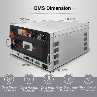 BMS điện áp cao 160S512V 400A Giải pháp lưu trữ năng lượng pin Lifepo4 BMS Cho pin Lithium UPS ESS Lifepo4 pin