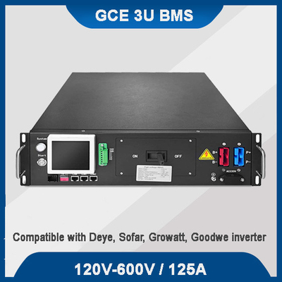 5000 Event Records Master Slave Tất cả trong một điện áp BMS 120V-500V AC/DC Cổng điện kép Đen