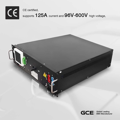 3U 19 inch Battery Pack BMS, 480V 125A Battery Management System For Lifepo4