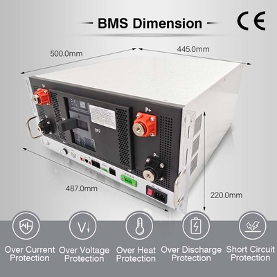 180S 576V 400A Bms mô-đun cho BESS UPS Lưu trữ năng lượng cân bằng 16S 15S